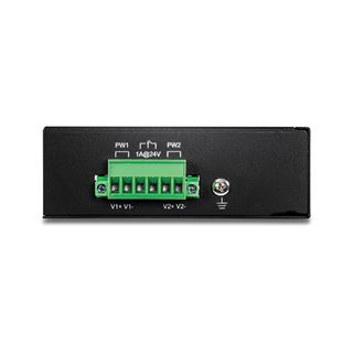 Trendnet Industrie Switch 8 Port Fast Eth. PoE+ L2 DIN-Rail