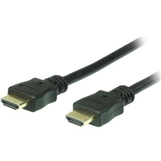 ATEN Technology 1M HDMI 2.0 Cable M/M 30AWG Gold, schwarz