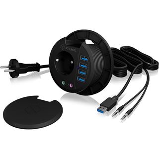 ICY BOX Hub 4-Port USB 3.0 IB-Hub1430 Tisch-Hub