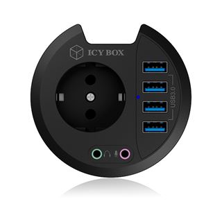 ICY BOX Hub 4-Port USB 3.0 IB-Hub1430 Tisch-Hub