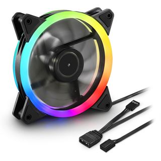 Sharkoon Lüfter 120*120*25 SHARK Blades RGB