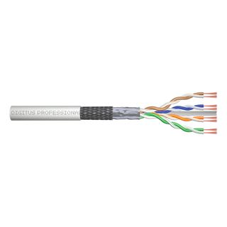 (&euro;0,54*/1m) 305.00m Digitus Cat. 6 Patchkabel SF/UTP Grau