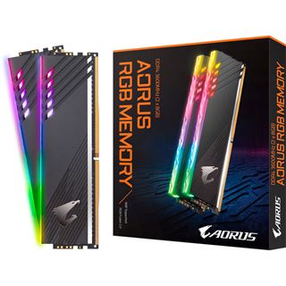 16GB Gigabyte AORUS RGB Memory DDR4-3600 DIMM CL18 Dual Kit