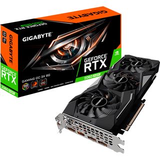 8GB Gigabyte GeForce RTX 2060 SUPER Gaming OC 3X 8G (Rev. 2.0),