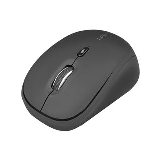 LogiLink Maus Funk 2,4 GHz 3-Button, schwarz