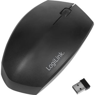 LogiLink Ergonomisch Dual-Mode 2.4 GHz & Bluetooth schwarz