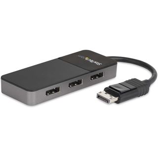 Startech 3 Port DisplayPort MST Hub - 3 x 4K - DP 1.4 Multi Monitor
