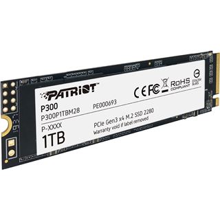 1TB Patriot P300 M.2 2280 PCIe 3.0 x4 3D-NAND TLC (P300P1TBM28)