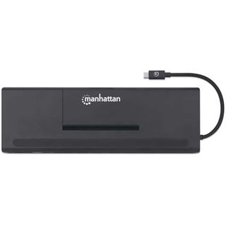 Manhattan USB-C 11-in-1-Dockingstation MST für drei Monitore