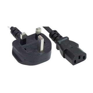 (&euro;4,94*/1m) 1.80m Manhattan Stromkabel Stecker England auf