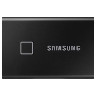 500GB Samsung Portable SSD T7 Touch extern USB 3.2 Gen.2 metallic,