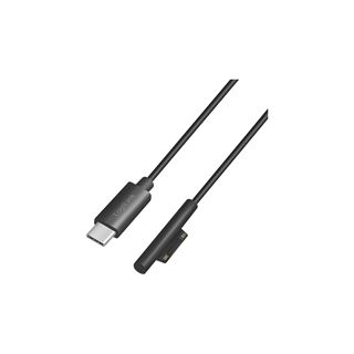 LogiLink USB-C Ladekabel zu Microsoft Surface 1,8m., schwarz