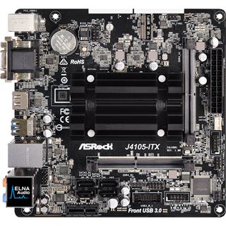 ASRock J4105-ITX SoC So.BGA Dual Channel DDR Mini-ITX, Bulk-Artikel