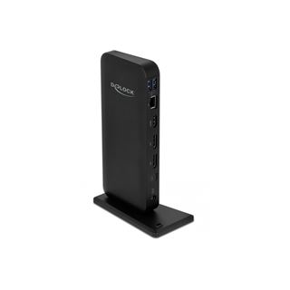 Delock USB-C DP 1.4 Dockingstation 4K - HDMI/DP 1.4/USB 3.2/LAN/PD 3.0