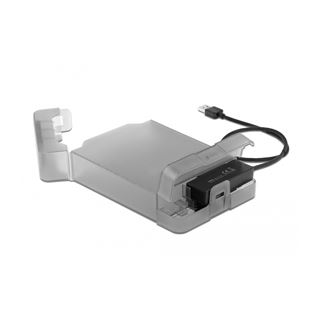 Delock USB-A zu SATA Konverter mit 3.5" Schutzh&uuml;lle