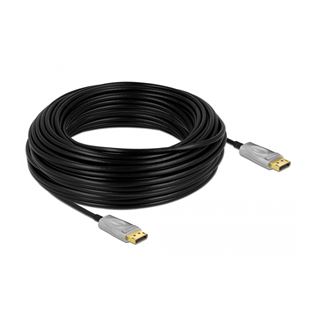 30.00m Delock Displayport 1.4 Anschlusskabel optisch Displayport