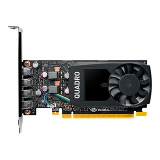 4GB PNY Quadro P1000 PCI-Express 3.0 x16 LP 4x Mini DP 1.4
