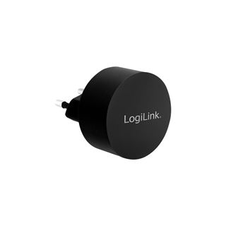 LogiLink USB Wall Charger 2port,Fast Charging 10.5W, schwarz