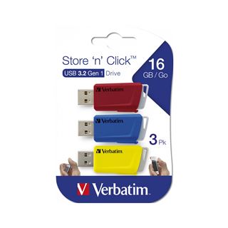 16GB Verbatim 3.2 Store'n Click Gen1 3er