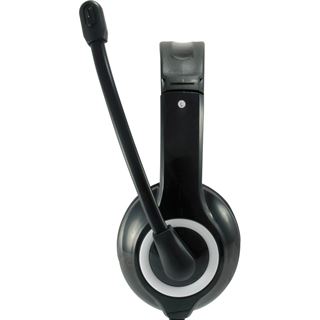 Equip USB-Headset 245301 2m Kabel, schwarz, USB