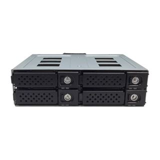 JOU JYE 4-in-1 SATA/SAS SNT Wechselrahmen SensorKit schwarz