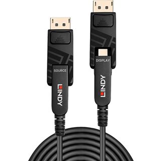 (&euro;5,09*/1m) 100.00m Lindy Displayport Anschlusskabel Hybrid