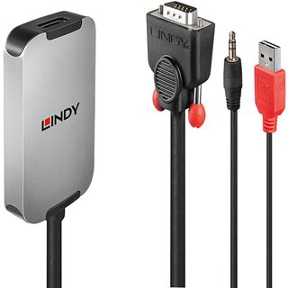 Lindy VGA auf DisplayPort 1.2 Konverter mit Audio