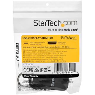 Startech Tragbarer USB-C auf HDMI-Adapter mit