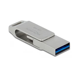 128GB Delock Dual USB3.2 Speicherstick (USB-C und USB-A)