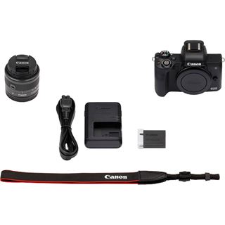 Canon EOS M50 Kit 15-45 mm schwarz