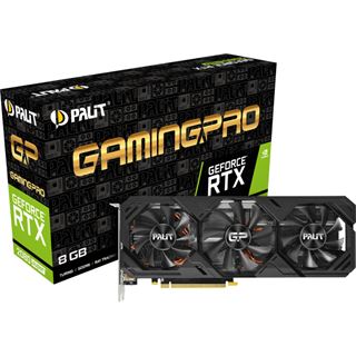 8GB Palit GeForce RTX 2080 SUPER GP, GDDR6, HDMI, 3x DP