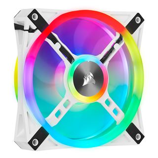 Corsair iCUE QL120 RGB 120x120x25mm 1500 U/min 26 dB(A) weiß