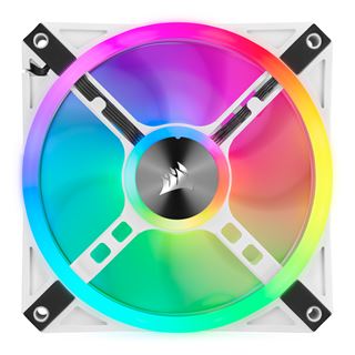 Corsair iCUE QL120 RGB 120x120x25mm 1500 U/min 26 dB(A) weiß