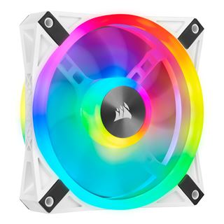 Corsair iCUE QL120 RGB 120x120x25mm 1500 U/min 26 dB(A) weiß
