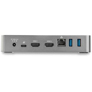Startech USB-C-Dockingstation mit zwei HDMI-Monitoren und 60 W