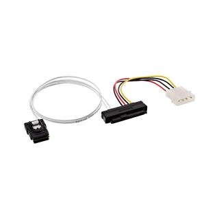 (€21,20*/1m) 0.75m InLine SAS Anschlusskabel Mini SFF-8087