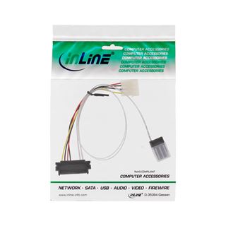 (€21,20*/1m) 0.75m InLine SAS Anschlusskabel Mini SFF-8087