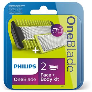 Philips OneBlade Ersatzklingen Face+Body Kit