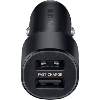 Samsung Dual Kfz-Schnellladegerät EP-L1100W, schwarz