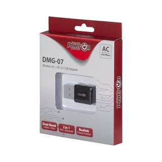 Inter-Tech "PowerOn" DMG-07 WiFi/Bluetooth Adap.