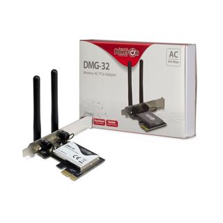 Inter-Tech PowerOn DMG-32, 2.4GHz/5GHz WLAN, PCIe x1 (88888148)