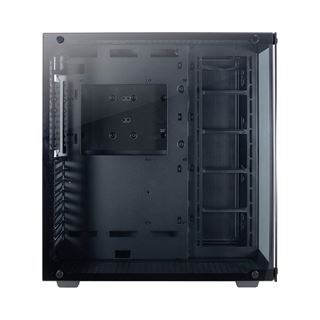 Inter-Tech C-701 Panorama mit Sichtfenster Midi Tower ohne Netzteil