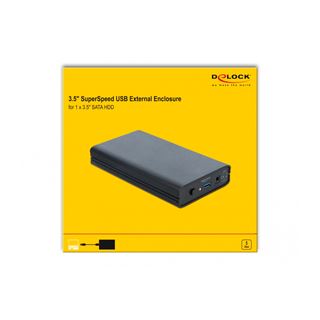 Delock USB3.1 (5Gbps), SATA int. Geh&auml;use 8,9cm(3,5")