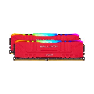 16GB Crucial Ballistix RGB rot DDR4-3600 DIMM CL16 Dual Kit