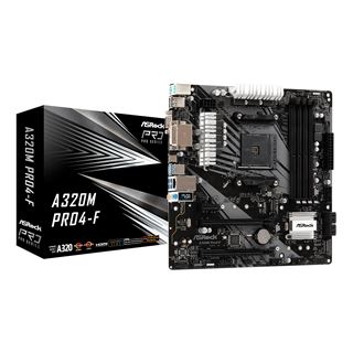 ASRock A320M Pro4-F DDR4 mATX So.AM4 retail