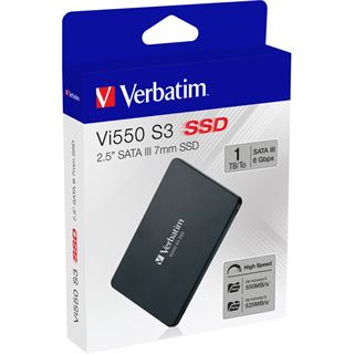 1TB Verbatim Vi550 S3 2.5" (6.4cm) SATA 6Gb/s 3D-NAND TLC (49353)