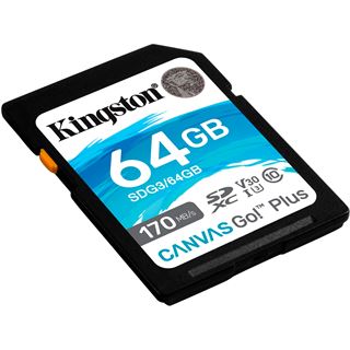 64GB Kingston SDXC CANVAS GO PLUS 170R