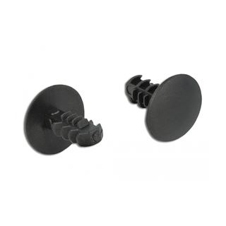 Delock Tannenbaum Clip schwarz 10 St&uuml;ck 60188