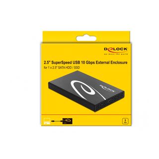 Delock Externes Geh&auml;use f&uuml;r 2.5? SATA HDD / SSD mit