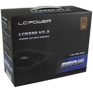 550 Watt LC-Power LC6550 Super Silent Non-Modular 80+ Bronze